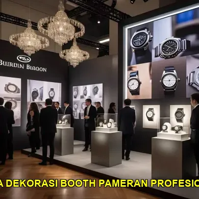jasa dekorasi booth pameran profesional